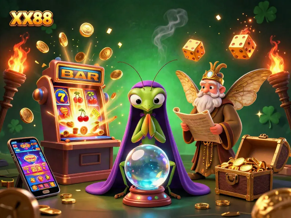 Engage with the exciting world of XX88 as cartoon characters unveil thrilling casino adventures.