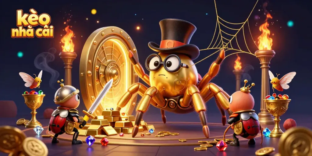 Engage with the thrilling world of kèo nhà cái amidst golden treasures and dynamic characters.