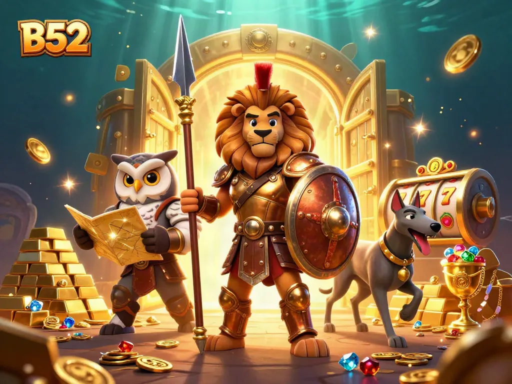 Experience epic wins at B52 casino with vibrant treasures and dynamic gaming action.