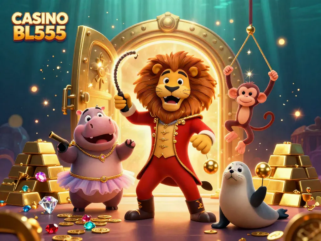 Experience thrilling gaming at CASINO BL555 with exciting characters and elements of fortune.