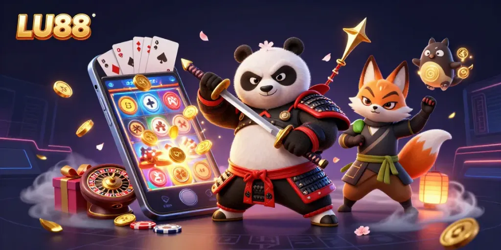 Engage with LU88's thrilling casino experience through an exciting illustration premiere.