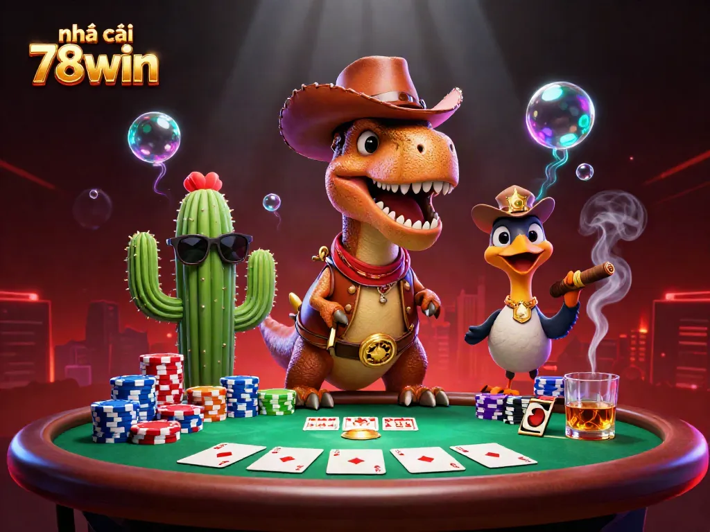 Experience the thrill of play at nhà cái 78win with vibrant characters and dynamic gaming elements.