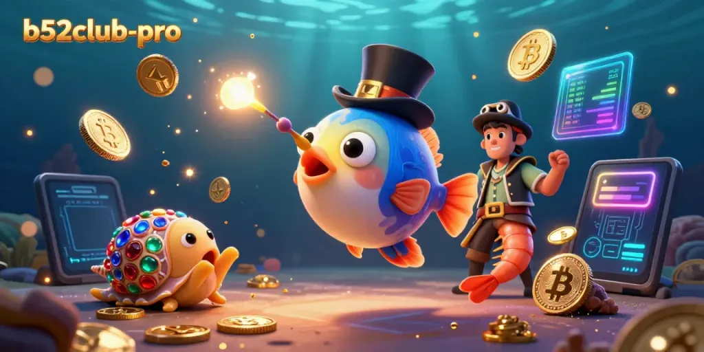 Engage in thrilling experiences with b52club-pro through this vibrant underwater treasure scene.