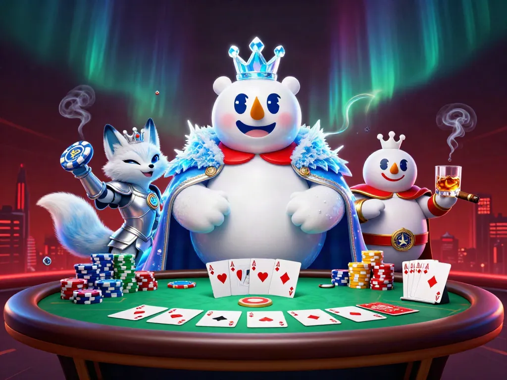 Experience gaming excitement with WIN79’s vibrant casino scene featuring poker elements and fantasy characters.