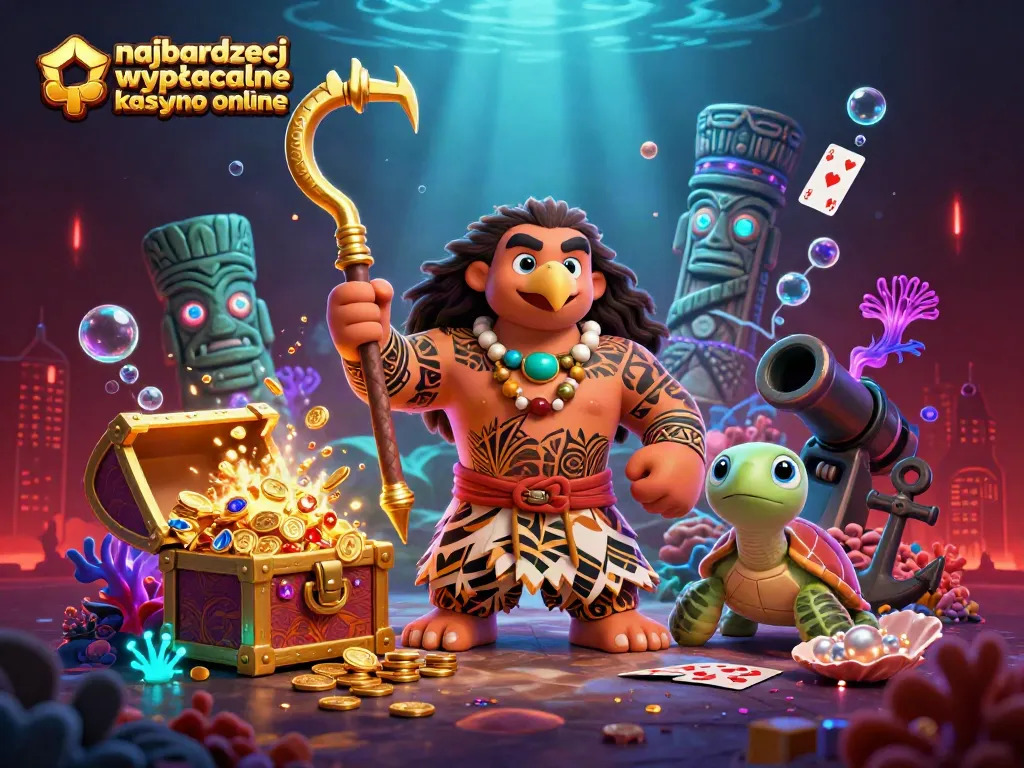 Experience the excitement of the most wypłacalne kasyno online with vibrant characters and casino elements.