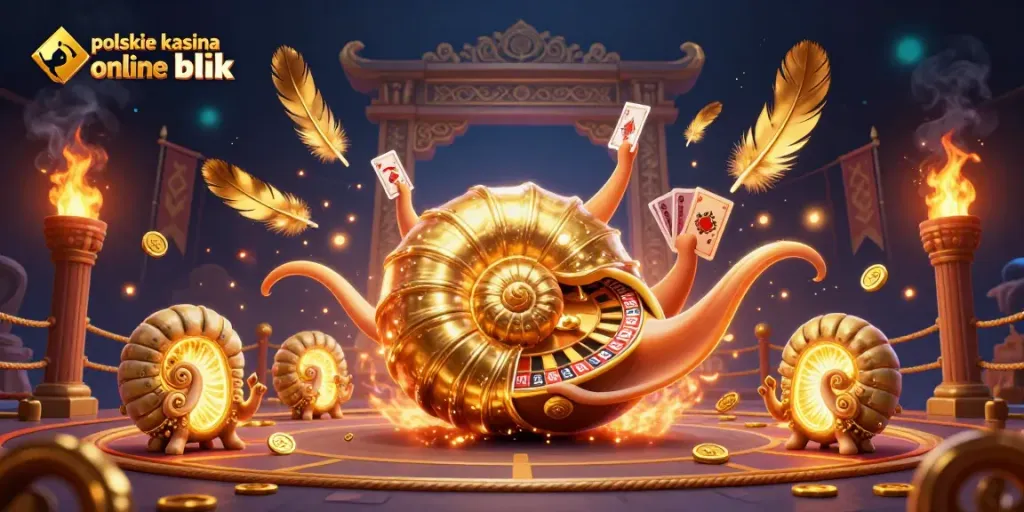 Engage with polskie kasyna online blik through vibrant 3D casino elements and interactions.